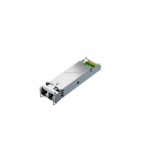 Módulo óptico LC dúplex monomodo de alto rendimiento 1,25G SFP 1,25 Gigabit fibra Dual 2KM 20KM 1310nm para interruptores de fibra óptica