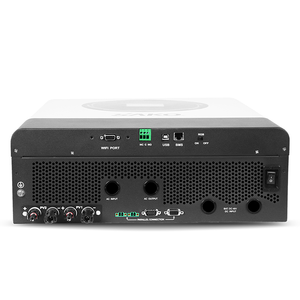 Inversor híbrido Solar de 8KW y 48V, controlador solar de 500 PV de entrada y pantalla LCD táctil, MPPT integrado, 48V120A