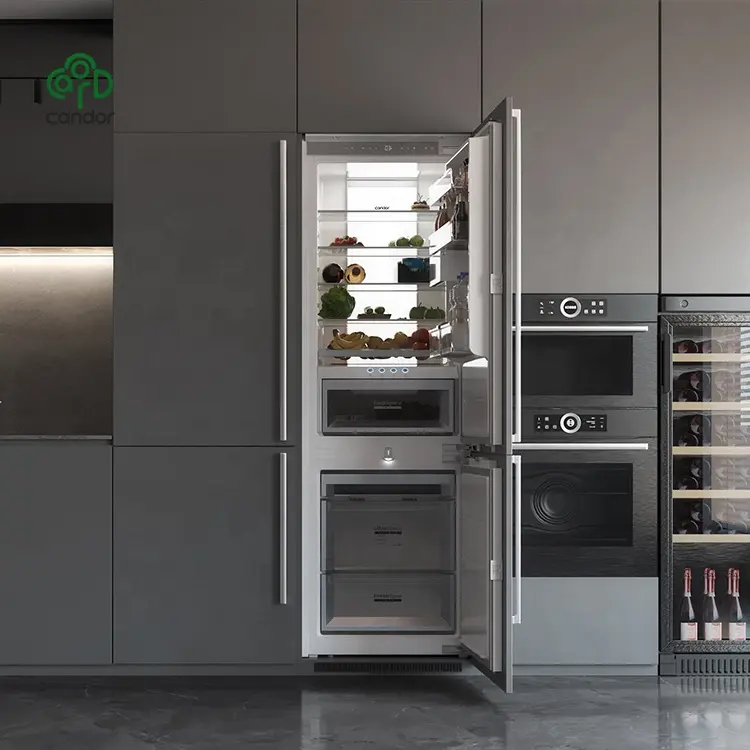 Toda a personalização da casa 276l/308l refrigeradores comercial, marca freezers, casa, cozinha, grande, refrigeradores e congeladores