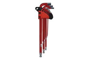 FLOURISH โรงงานขายส่งโดยตรงขาย9Pcs ยาวแขน Ball Point Allen Hex Key ชุด - Product Image 4