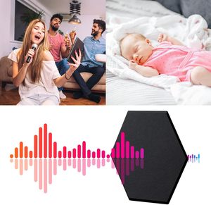Anika定制尺寸热销新产品自粘型隔音隔音聚酯墙板，用于办公室宠物音乐室