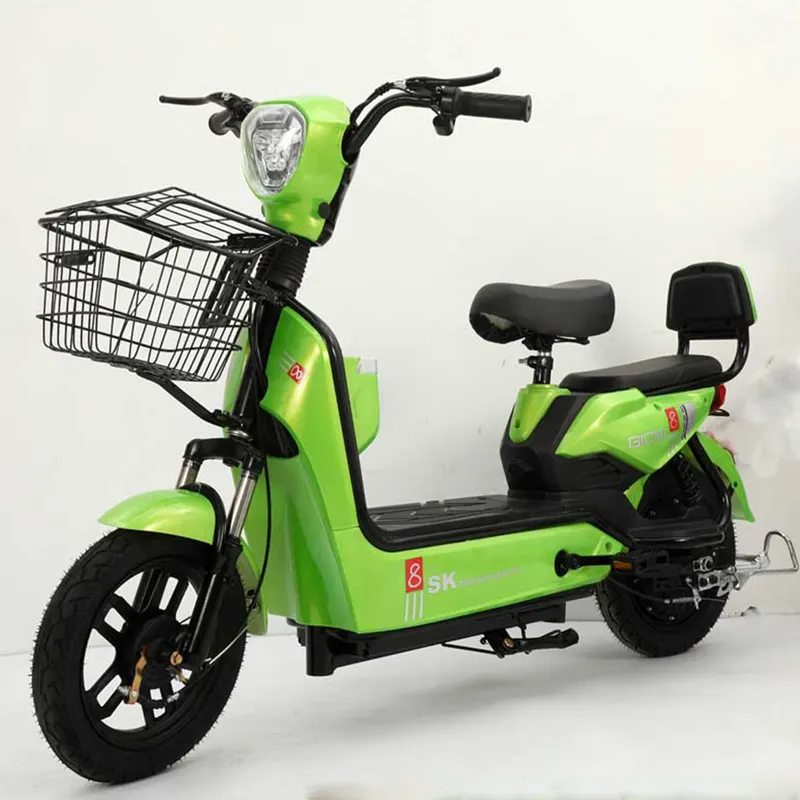 Оптовая цена, 14-дюймовый Электрический велосипед 350 Вт 48 В, городской электрический скутер с педалью