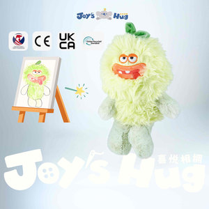 厂家价格可爱卡通娃娃毛绒玩具儿童自制设计<span class=keywords><strong>pp</strong></span>棉独特动物毛绒玩具