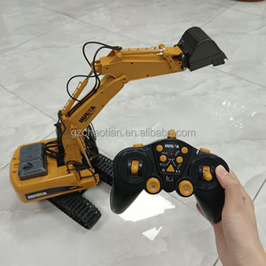Hot Sell Alumínio Alloy Simulação Escavadeira Peças Escavadeira Modelo Brinquedo Com Função De Controle Remoto - Product Image 6