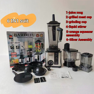 2.5L 3L 6 1 mutfak aletleri ticari mikser yüzlü sıkacağı mutfak robotu gümüş crest ağır blender 3 in 1 - Product Image 6