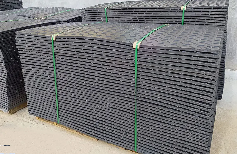 4x8 uhmwpe tấm nhựa HDPE mặt đất bảo vệ thảm cho thiết bị nặng