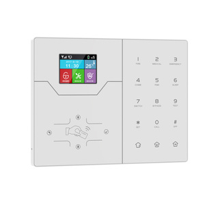 Módulo inteligente TCP/IP + GSM 4G con cable e inalámbrico, alarma de red, pantalla táctil de 2,8 pulgadas, sistema de Panel de alarma de intrusión IP para el hogar