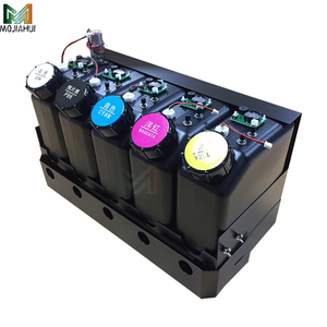 Hệ Thống Cấp Mực In Số Lượng Lớn 5 + 5 UV Bể Mực 5 Màu Cho Mimaki JFX-1631 UJV-160 UJF-3042 - Product Image 2