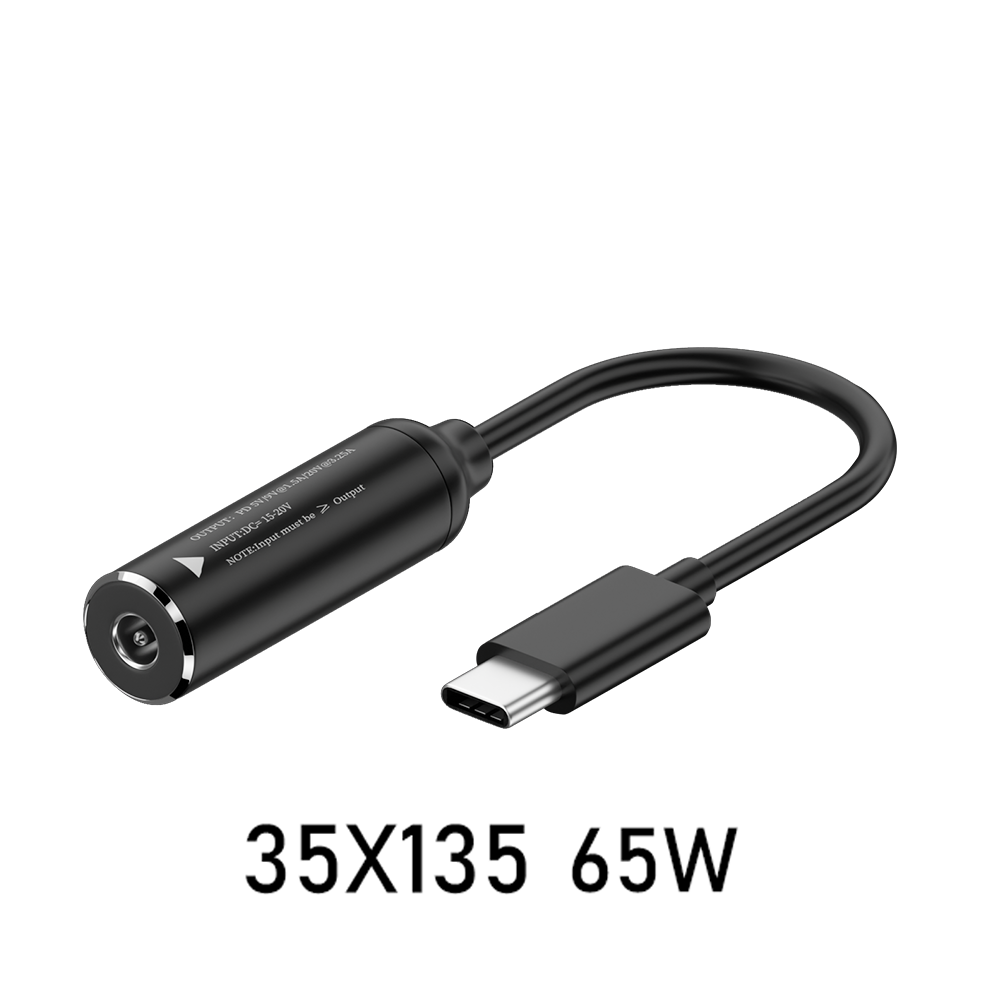 3,5*1,35 mm hembra a tipo C negro