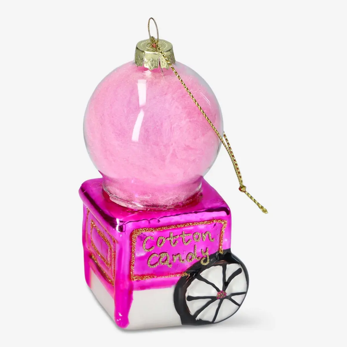 NOXINDA Pink Marshmallow Machine Glass Decoration Food Collection Christmas Pendant Children's Day Gift Party Decoration