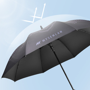 优质批发中国雨伞厂家防水防风防紫外线直伞促销 - Product Image 3