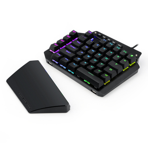 迷你单手机械键盘44键单手彩色背光游戏键盘pc电脑 - Product Image 2