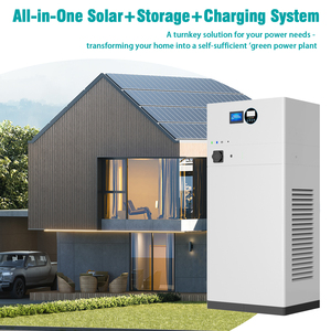 Estación de carga EV de almacenamiento solar modular Olink | Diseño flexible FUERA DE LA RED | Batería de 20kWh + Salida CA/CC | Sistema expandible - Product Image 2