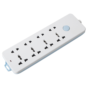 Presa di estensione Futina presa usb multipla a 4 vie On/Off presa usb tipo americano per PC - Product Image 6