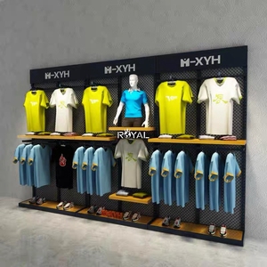 Tùy chỉnh cửa hàng thể thao thiết kế nội thất quần áo hiển thị tủ trang trí cho cửa hàng giày thể thao - Product Image 3