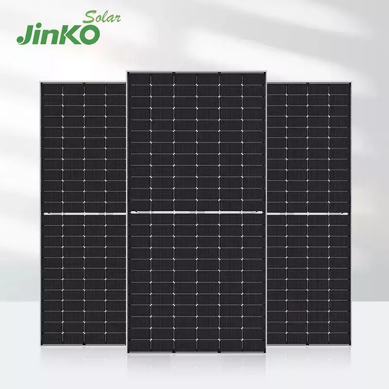 JINKO Tiger NEO 72HC N-Type 72HL4-(V) 580W ครึ่งเซลล์โมดูลแผงเซลล์แสงอาทิตย์สมาร์ท PV