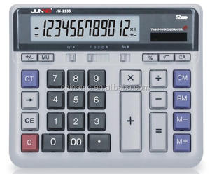 JUNNO Calculadoras de Negocios de Escritorio de 12 Dígitos Calculadoras de Oficina Logotipo Personalizado Calculadora Profesional Proveedor de Energía Bidireccional - Product Image 2