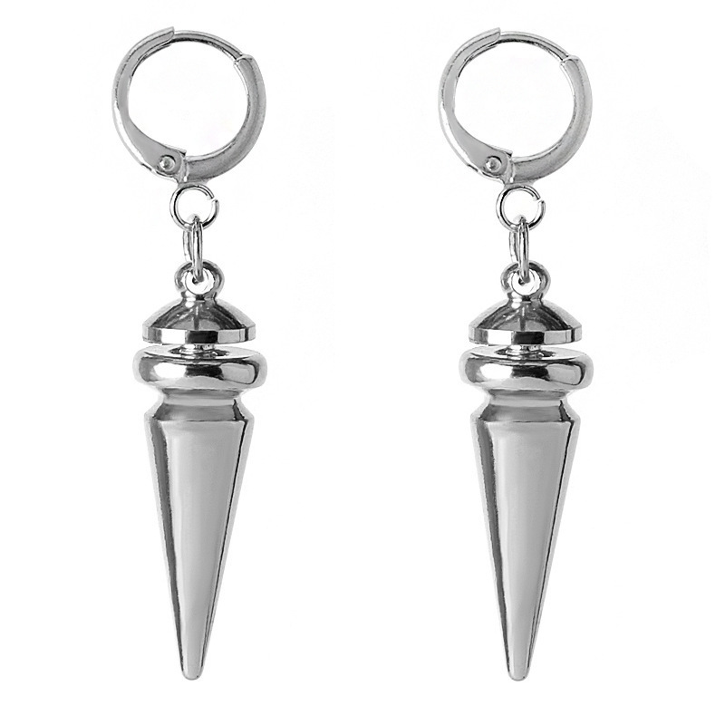 Boucles d'oreilles clous C-141 en argent