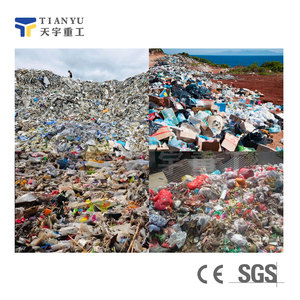 Living Waste <span class=keywords><strong>Sorting</strong></span> Brecher Recycling Line Mülls ortierung Recycling maschine