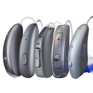JINGHAODWシリーズ卸売セルフフィッティングOTCデジタルBluetoothBTE補聴器難聴16デジタル充電式アプリプログラミング - Product Image 1