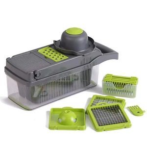 New Products <strong>on</strong> the Market Green Multi Function Vegetable Chopper and Manual Vegetable <strong>Cutter</strong> - Product Image 2