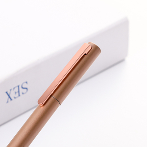 2025 Gel Bút Sang Trọng Bút Đơn Giản Kim Loại Nhôm Con Lăn Bóng Bút Với Biểu Tượng Tùy Chỉnh - Product Image 3