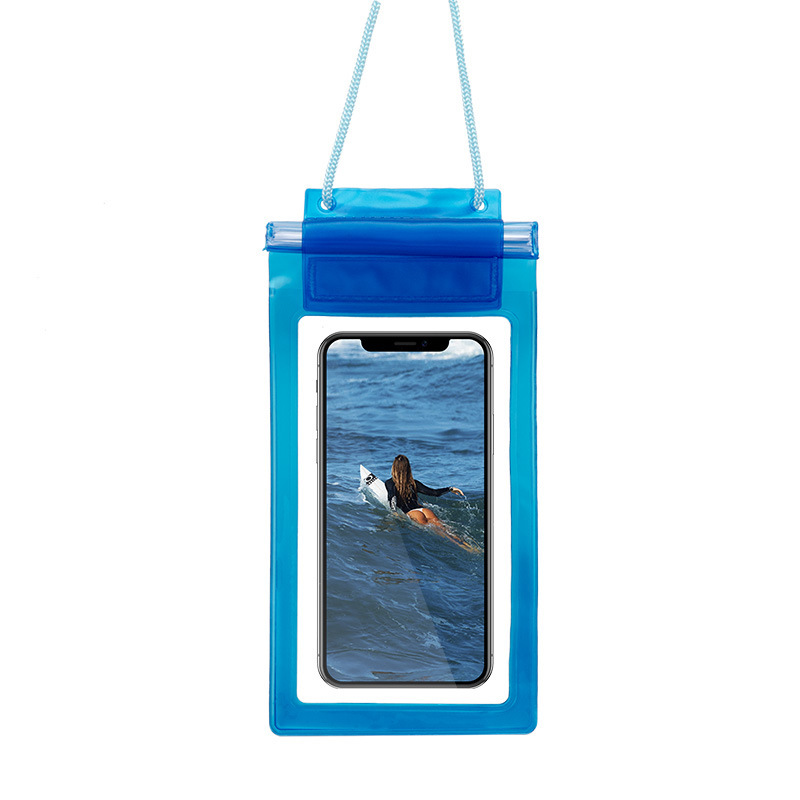 Blue transparent (Velcro style)