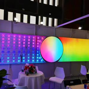 โมดูล LED สี่เหลี่ยมสีเต็มรูปแบบ IP68กันน้ำได้ DC24V 3.5W โมดูลอัจฉริยะไฟ LED สำหรับกล่องไฟสัญญาณเพดานอ่อนดีไซน์ใหม่