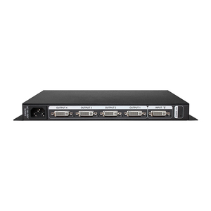 Divisor DVI de 1x4 puertos, 1 en 4 salidas, 1 señal de vídeo dividida a 4 pantallas, duplicador de distribución para proyector, Monitor, ordenador CCTV - Product Image 4