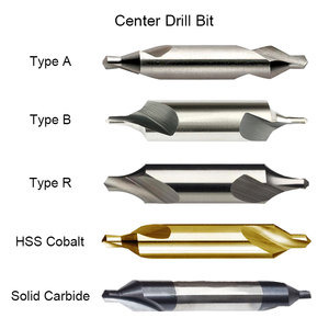 センタースポットドリル用HSSソリッドカーバイドHMNCセンタリングスポットドリルビット - Product Image 4