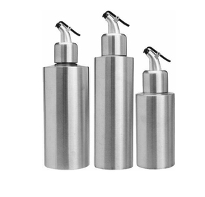 Grosir <span class=keywords><strong>Dispenser</strong></span> minyak zaitun baja tahan karat, botol <span class=keywords><strong>Dispenser</strong></span> Tuang anti bocor untuk cuka saus kedelai minyak & anggur memasak