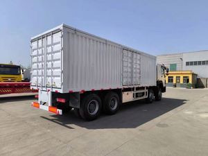 非洲市场用二手豪沃箱式货车10吨15吨30吨二手货车