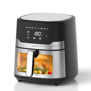 Aifa Digital Control air Fryer 5.5 Liter air Fryer Multi-function Electric Glass Pot air Fryer
