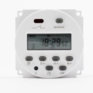 Programmabile Timer Interruttore Timer Digitale 16A Interruttore Automatico con Timer Giornaliero Regolatore Tempo