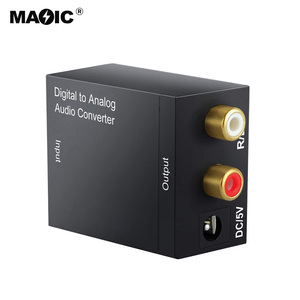Convertidor de señales de Audio Digital Coaxial a analógico, convertidor de Audio Digital a analógico L/R para otros equipos de audio y vídeo - Product Image 1