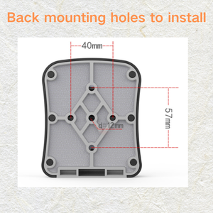 Cheap Plastic Wall <strong>Mounted</strong> 4 Digit Security Waterproof Combination Outside Key Lock Box <strong>Hide</strong> a Key Card - Product Image 5