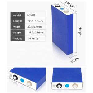 Sınıf a LF50K EV 50AH 3C 5C tepe 3.2V LiFePo4 LFP lityum iyon 50 Ah prizmatik Lifepo4 hücre LF50 güneş - Product Image 3