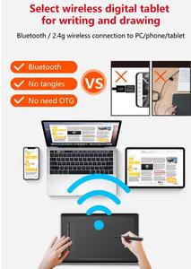 VSON WP9622 küçük kalem pedi imza pedi taşınabilir dijital tasarım çizim USB grafik tablet - Product Image 4