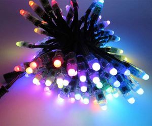 Impermeabile 5V 12V 9mm 12mm ws2811 RGB Pixel di colore luci stringa natale Dmx illuminazione indirizzabile completa Led Pixel Light - Product Image 2