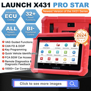 2024 Neuester Start X431 PRO OBD 32 Funktionen ECU-Codierung Bi Aktiv mit CANFD DOIP Wie Launch X431 PROS Elite für BMW Car