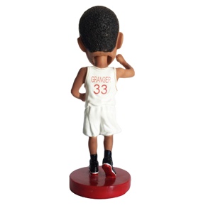 Yeni siyah adam İnanılmaz basketbol oyuncu Dashboard Bobble kafa bebekler ünlü insanlar hediye