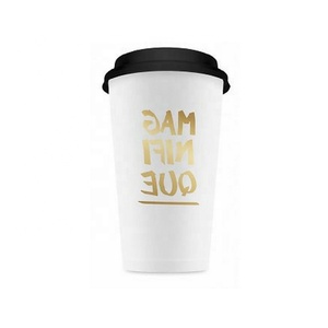 Floral Pattern Coffee Cups 16 OZ Beautiful Botanical Design Leak Proof Compostable Recyclable Perfect for Garden Caf&eacute;<strong>s</strong> - Product Image 6