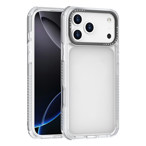 Özel lüks tasarımcı telefon IPhone için kılıf 14 15 16 17 Pro şeffaf manyetik darbeye telefon kapak ile halka kamera tutucu - Product Image 5