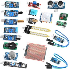 16 teile/los Raspberry Pi 3 & Raspberry Pi 2 Modell B Das Sensor modul Paket 16 Arten von Sensor