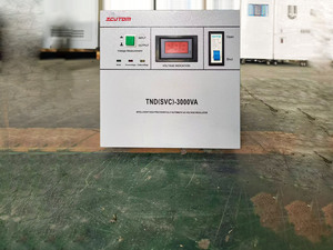 &quot;mini&quot; Type Voltage Regulator LCD Intelligent Display <strong>SVC</strong> <strong>1000VA</strong> Voltage Regulator - Product Image 4
