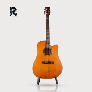 ZY-STD01 Rm Rainbow China Sale 41 pollici Cutway Dreadnought SpruceTop Body Okoume Neck Material tipo chitarra acustica a 6 corde