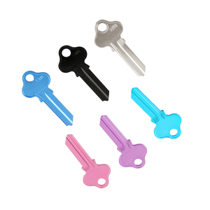 Customized Universal LW4 <strong>Key</strong> Blank <strong>Key</strong> Uncut Colored Titanium Plated Mixed Set for Residential House Door <strong>Keys</strong> - Product Image 2