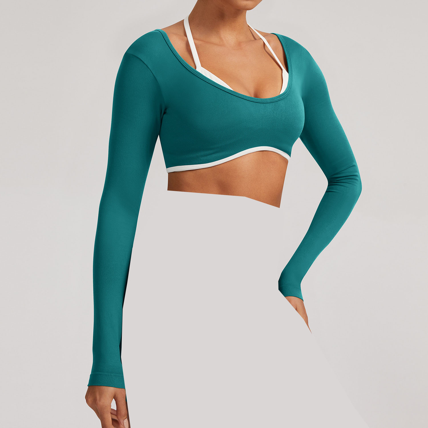 Manches longues menthe