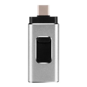 มัลติฟังก์ชั่น4 In 1แฟลชไดรฟ์ USB,32GB 64GB 128GB OTG ไมโคร USB เพนไดรฟ์ Type C สำหรับ Iphone/ipad/pc/android พร้อมโลโก้ - Product Image 5