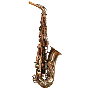 Kırmızı antik profesyonel saksafon alto müzik aletleri - Product Image 1